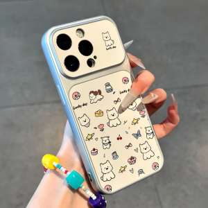 YOUSIDUN | is suitable for Apple 18promax mobile phone case iphone18pro West Highland 18 super cute cartoon 17pm all-inclusive anti-fall 16 new product electroplating 17pro soft protective case