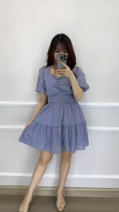 SV 6812 - Maggie Set | Silvervogue | Set Atasan dan Rok Kasual Pakaian Wanita