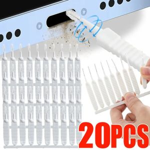 10/20 chiếc bàn bàn chải làm sạch mini thông dụng chống tắc nghẽn Nylon chi tiết bàn chải lỗ điện thoại bàn phím dụng cụ vệ sinh bụi xe hơi