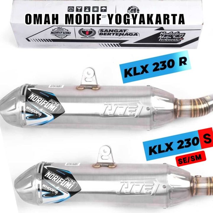 Knalpot Norifumi WHOOPS KLX 230 2024 S SE SM KLX 230 R KLX 250 CRF