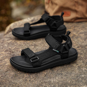 NBGAGA | Womens Summer Outdoor Sandals Breathable Anti-Slip Beach Shoes Soft Flat Bottom Walking Sandals Size 36-41