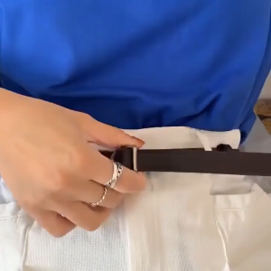 HK TP2016 Tali Pinggang Gesper Wanita Ikat Belt Sabuk Cewek Fashion Korea Gaya Retro Vintage