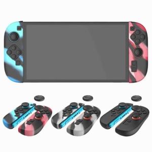 Ipega | PG-SW2083 2-Pack Silicone Joy-Con Case for Switch 2 with 2 Sets of Thumb Grips Switch 2 Joy-Con Controller Protective Case