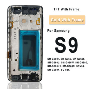 OLED LCD For Samsung Galaxy S9 G960F LCD Touch Screen Digitizer Assembly Replacement For Samsung S9 SM-G960 SM-G960F LCD Screen