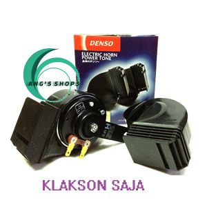 KLAKSON KEONG DENSO Waterpoof TAHAN AIR Original + KABEL RELAY SET BOSCH termurah langsung pasang PNP