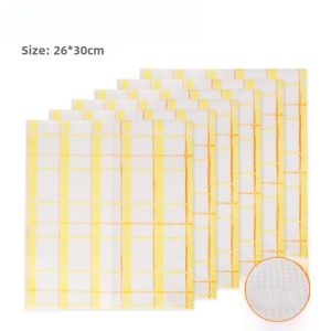 Thickened Frosted Kitchen Cloth Oil Stain Remover Easy to Clean Specialized Scrubber for Range Hood And Household Cleaning