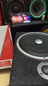 Ultra Slim Car Active Subwoofer 1200W 10 Inch Under Seat Audio Speaker Powerful Bass Built-in Amplifier 低音动感音箱