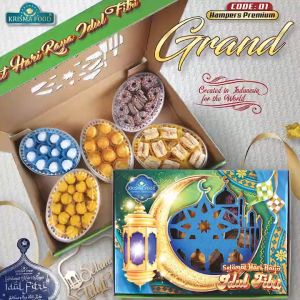 FLASH SALE PAKET KUE KERING Krisma Food Premium Package Diamond / HAMPERS KUE KERING TERMURAH TERPERCAYA / PAKET KUE KERING PREMIUM KUALITAS TERJAMIN TERPERCAYA BERPENGALAMAN