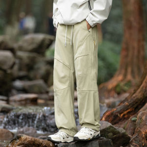 Outdoor Casual Hiking Trousers Mens Spring Autumn Summer New Style Loose Straight Leg Mens Casual Pants VUUG Brand