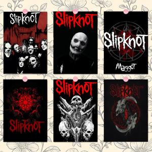 Rock S-Slipknot Band Poster Premium PP Wall Decal - Peel & Stick HD Print Waterproof Home Decor