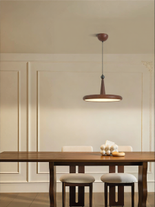DGY | Vintage Retro Japanese Creme-style Wooden Pendant Light
