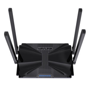 WAVLINK AX3000 WiFi Untuk Di Rumah Router WiFi Repeater Extender Jarak Jauh Mesh Router MU-MIMO OFDMA Beamforming Mendukung 160MHz & IPv6