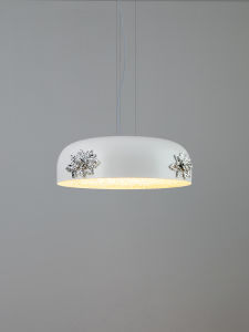 QIANYUE | Crystal Half-Circle Rose Flower Chandelier
