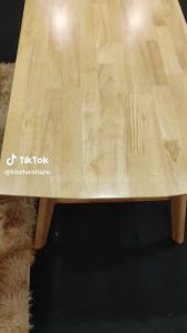 (FREE Shipping) KBS Fenway FULL SOLID WOOD Coffee Table Coffee Table / / MUJI Style Furniture / Modern Scandinavian Living / L120 x W60 H45 cm