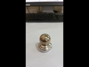 Mahkota Stainless Bola Set 1 1/4 inch x 1 1/4 inch Aksesoris Stainless Steel