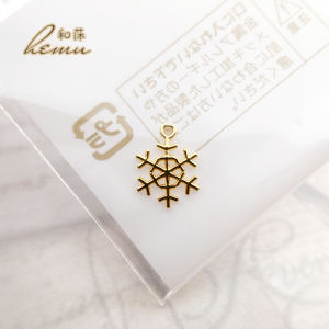 DIY เครื่องประดับโลหะตกแต่งพู่หิมะเล็กทำมือ เครื่องประดับสร้อยคอ เครื่องประดับสร้อยข้อมือ เครื่องประดับแฟชั่นใหม่