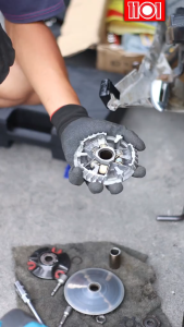 1101 Drive Pulley Set For MIO/BEAT CARB/MIO M3/SOUL I125/SKYDRIVE/BEAT FI/CLICK125/150/GY6/NMAX/AEROX/PCX150/160