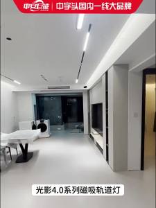 ZAGE | No Main Light Magnetic Track Lighting Set Embedded LED