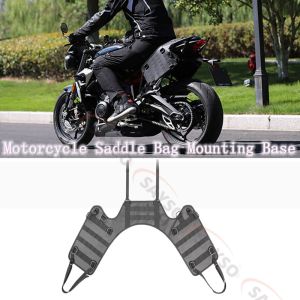 Motorcycle Fuel Tank Bag Base Vest Portable Motorbike Tank Bags Mounting Kit for Universal Off-road Motorcycle Fuel Tank Pack-