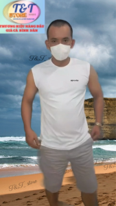 Áo Thun 3 Lỗ Sát Nách Nam Tập GYM Chất Thun Lạnh Mèm Mịn