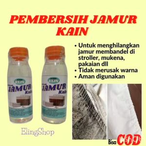 Penghilang Noda Jamur Kain Baju Pakaian Sepatu