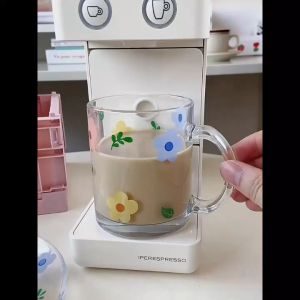 MAYGO เซ็ตจาน แก้วน้ำน ชาม  ดอกไม้น่ารัก ชุดเครื่องครัว  ขายแยกชิ้น  Tableware