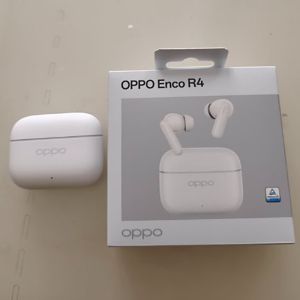 OPPO | OPPO Enco R4 In Ear Earphones Wireless Bluetooth 5.4 HiFi ANC Stereo Noise Cancelling Headphones HD Mic Call Low Latency Headset