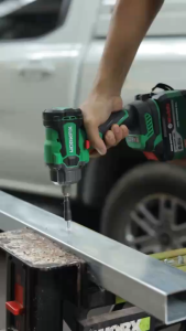 Thân Máy Siết Mở Bulong Bắn Vít WORKFIX WF-IW320N Lực Siết 320Nm Đầu 1/2 Rỗng Không Chổi Than