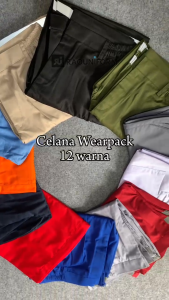Rao Uniform Celana Kerja Safety Biru Navy Zipper