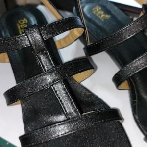 Sandal wanita heels 3cm hak tahu BCN 01