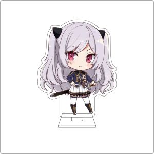 Bandai | Anime Eminence In Shadow Cosplay Acrylic Hình Đứng 10CM Alpha John Smith Vật Trang Trí Sưu Tập Đĩa Dành Cho Người Hâm Mộ Anime