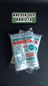 Kantong Kresek Cup Juice / Kresek Jus Barista Isi 100 pcs Plastik 1 Gelas