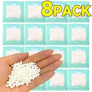 8PCS đa mục đích chống ẩm Túi Ngăn Kéo Chống ẩm máy hút ẩm tủ túi nhỏ ngăn ngừa nấm mốc hạt Túi đa mục đích hút ẩm phòng ngủ