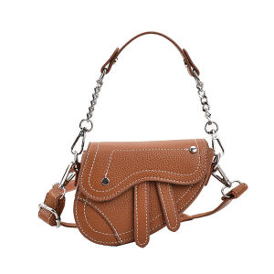 Korean Style Childrens Crossbody Bag Fashionable Girls Saddle Bag Outdoors Accessory Small Bag for Kids Activities