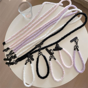 Long Plush Mobile Phone Strap Winter Style Crossbody Anti-Loss Rope Warm Furry Hanging Decoration Accessories for Men And Women