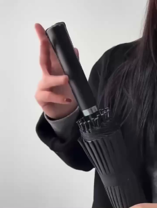 Ô Dù Cán Dài Cao Cấp 24 Nan Siêu Bền – Chống Gió Mạnh Cản Tia UV Tay Cầm Bọc Da Sang Trọng