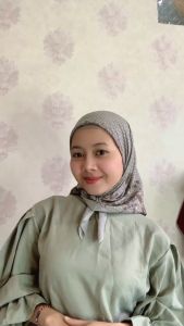 KERUDUNG MOTIF SERAGAMAN / HIJAB SEGI EMPAT MOTIF / JILBAB VOAL MOTIF