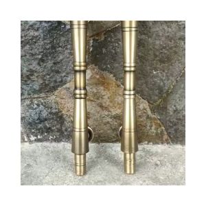 Handle Pintu / Gagang Pintu Rumah Pagar Kuningan Motif Bambu Gold 34cm