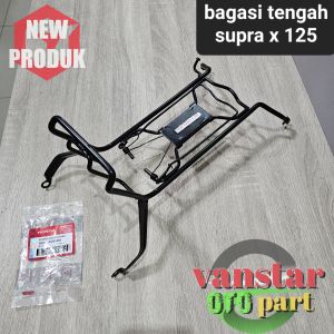 bagasi tengah keranjang jepit honda supra x 125 batman bahan full besi tebal