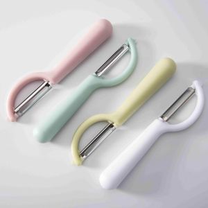 Dual-Headed Fruit Knife Peeler Portable Multi-Functional  Skin Remover Student Dormitory Essential Kitchen Tool