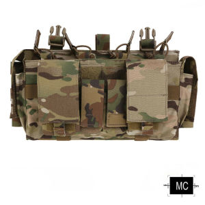 EmersonGear กระเป๋ายุทธวิธีใส่แม็กกาซีนกลางแจ้งพร้อมกระเป๋ายุทธวิธีคาดอกแบบ MF พร้อมเสื้อกั๊กบรารุ่นที่สี่ที่มีฉากยึด GP