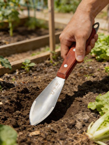 Versatile Stainless Steel Garden Shovel for Planting Flowers Weeding Loosening Soil for Wild Vegetables Digging Outdoor Tool