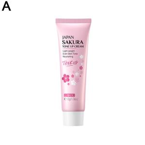 Sakura Tone-up Cream Quick Skin Tone Balancer Long-Lasting Hydrating & Sebum Control Face and Body Cherry Blossom Cream