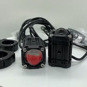 Mini Driving Light Mocycle Driving Spot Light 4 Modes Light Waterproof With Switch