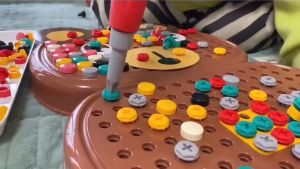 【Damaiii】DIYของเล่นบล็อคประกอบสกรู ของเล่น ของเล่นเครื่องมือช่าง ของเล่นเด็ก