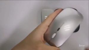 2.4G Silent Wireless Mouse Rechargeable 1600 DPI RGB LED Backlit Isi Ulang Mouse Gaming Ergono Mouse