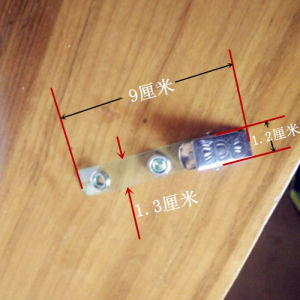 High Quality Factory Card Buckle Label Clip Name Badges Holder Factory License Work Card Student ID Card Iron Clip Suspension Clamp