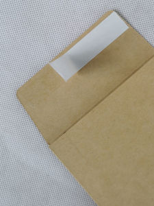 Thickened Self-Adhesive Cash Bag Kraft Paper Red Envelope Wedding Gift Money Holder Glue Stick Storage Pouch Business Supplies