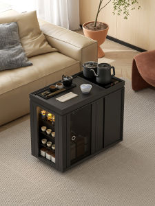 ZONGYUN | Minimalist Mobile Tea Water Cabinet Side Table for Living Room