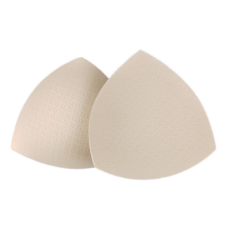 Ultra-Thin Latex Bra Inserts Sports Underwear Pad Thin Anti-Bulge Bra Cup Inner Pad Beautiful Back Insert Breathable